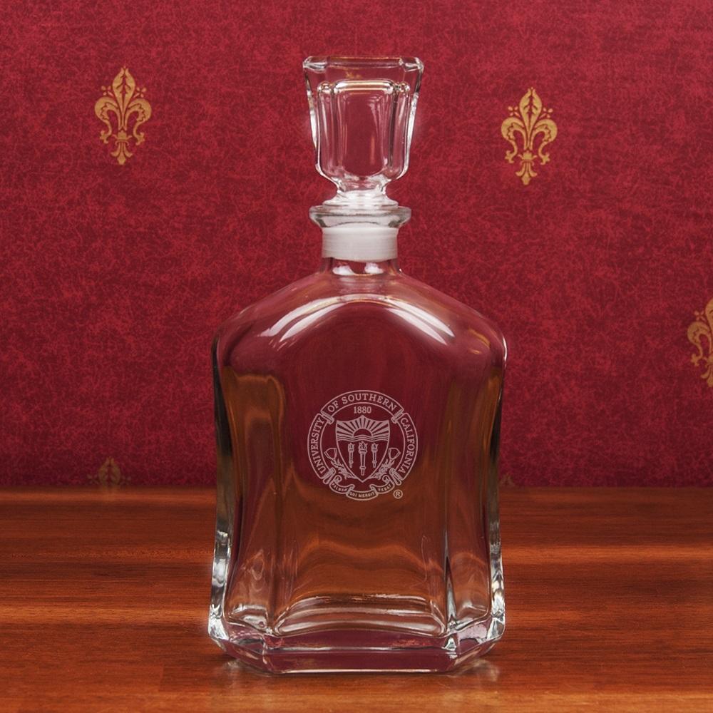 Seal Crystal Whiskey Decanter by Campus Crystal image01